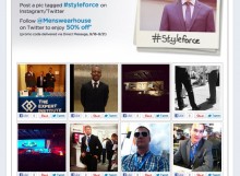 Men's Wearhouse #Styleforce promotion for Dreamforce